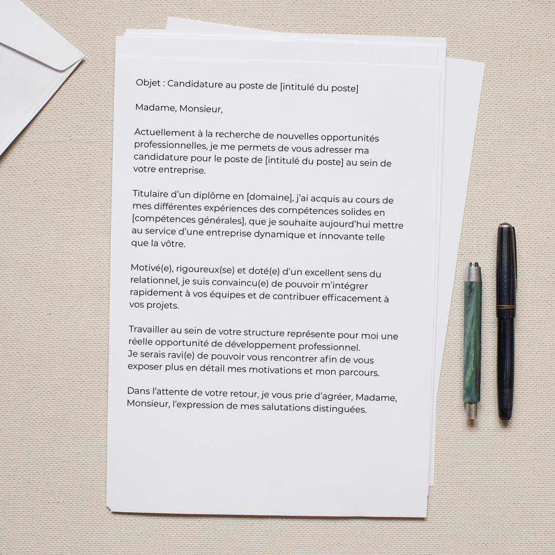 Lettre de motivation : stop ou encore ?