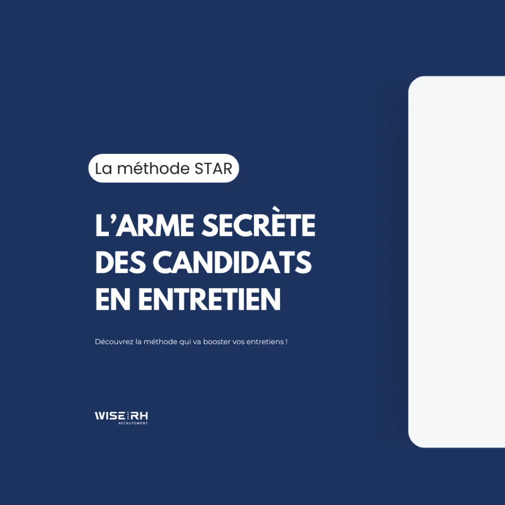 Visuel qui accompagne l'article sur la méthode star : L'arme secrète des candidats en entretien
